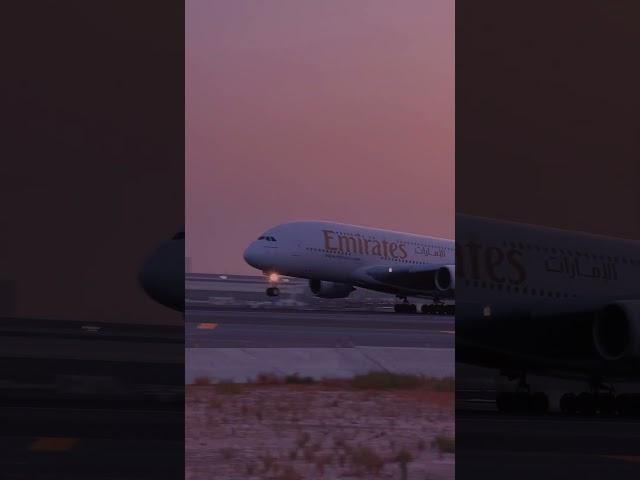 Breathtaking Emirates Airlines A380 Takeoff | Ultimate Aviation Experience!️ #takeoff #aviation