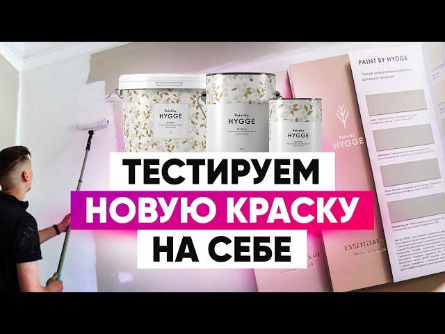 Новая российская краска HYGGE - вандальный тест