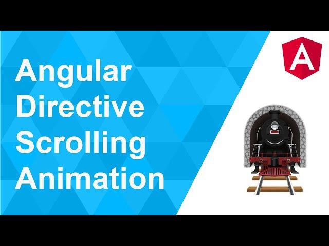 Angular Directive - Scroll Animation