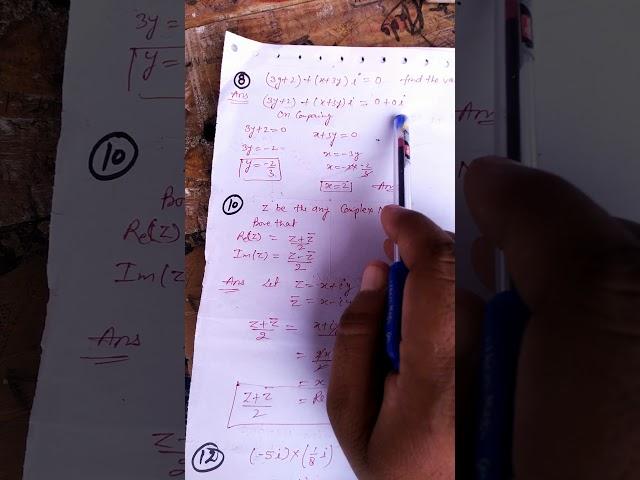 Modulus of complex no