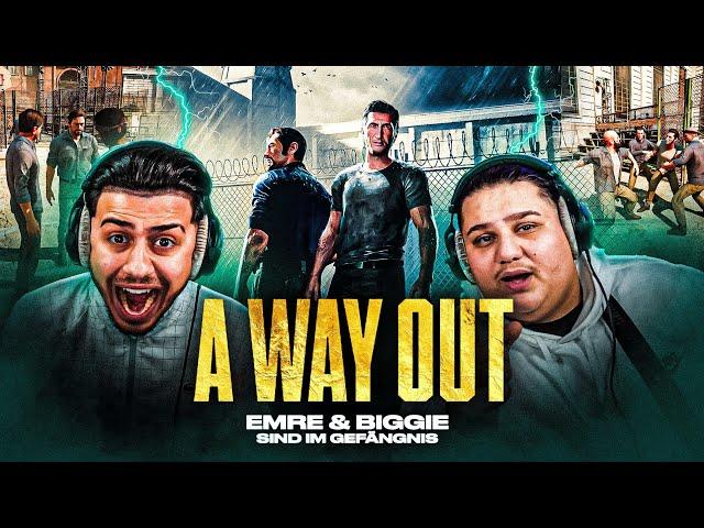 GEFÄNGNISAUSBRUCH mit BIGGIE68 & EMRE ‍️ A Way Out Teil 1