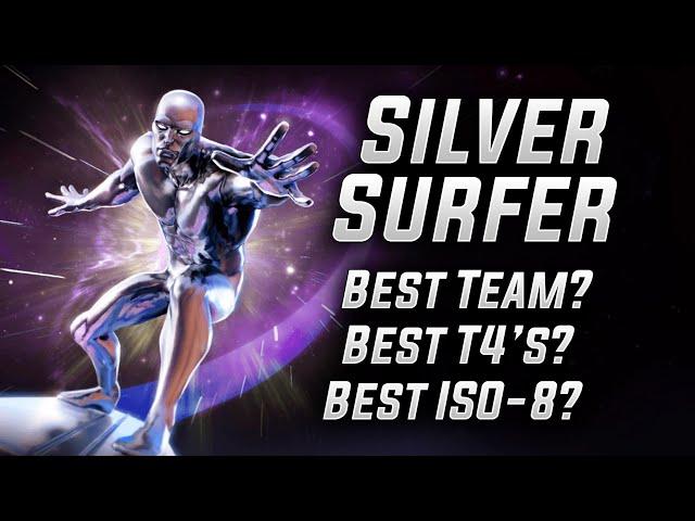 Silver Surfer: Best Team? Best T4's? Best ISO-8? - MARVEL Strike Force - MSF