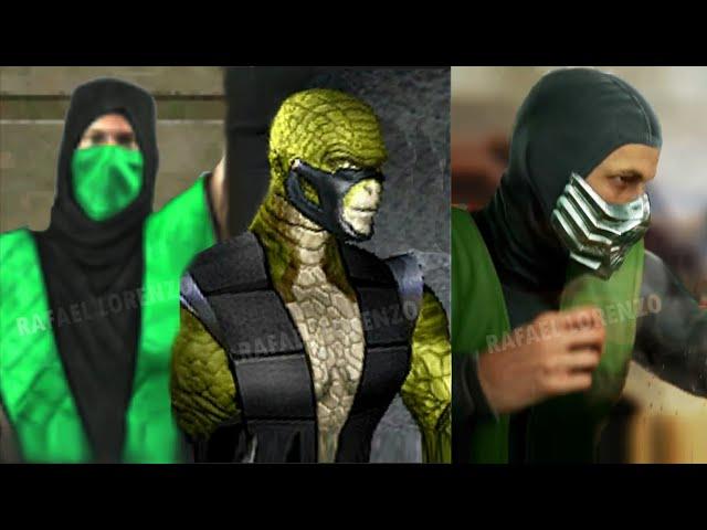 REPTILE Evolution Skins Costumes MK1 - MK1 Mortal Kombat 1