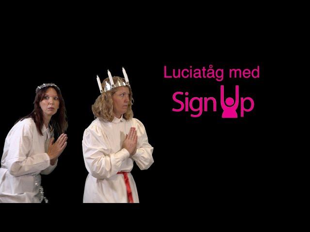 Luciatåg med Sign Up