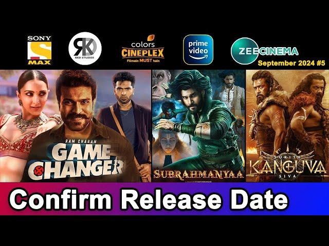 3 Upcoming New South Hindi Dubbed Movies | Confirm Release Date | Subramanyaa | September 2024 #5