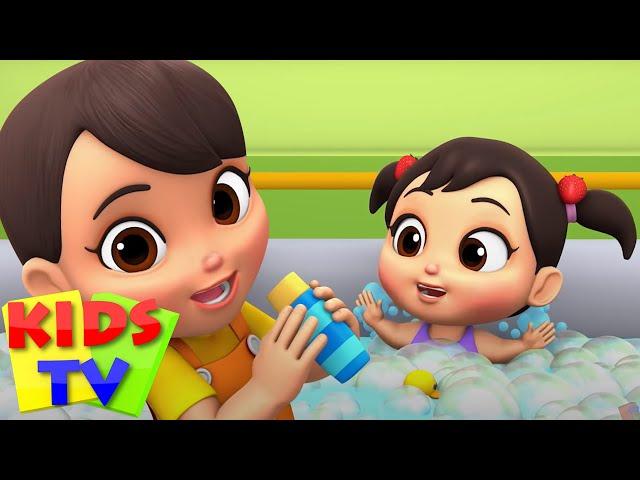 Canción de baño | Música para niños | Educación | Kids TV Español Latino | Dibujos animados