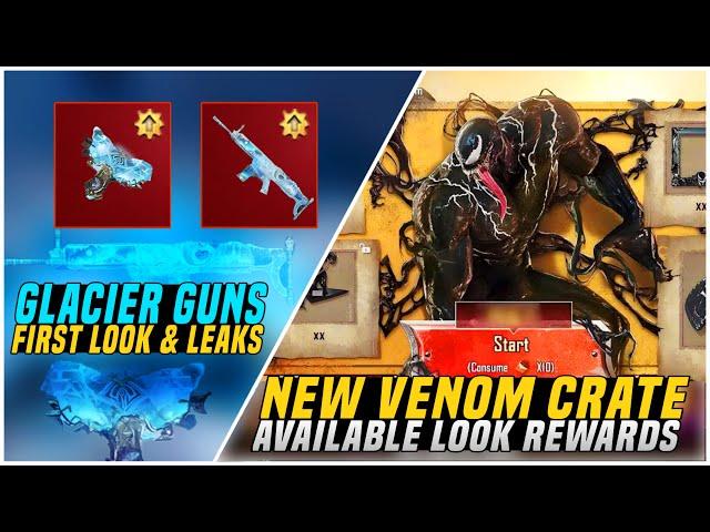  Glacier UZI & Glacier Scar-L Leaks | Venom Crate Available Look | New X-Suit In3.5 Update ? PUBGM