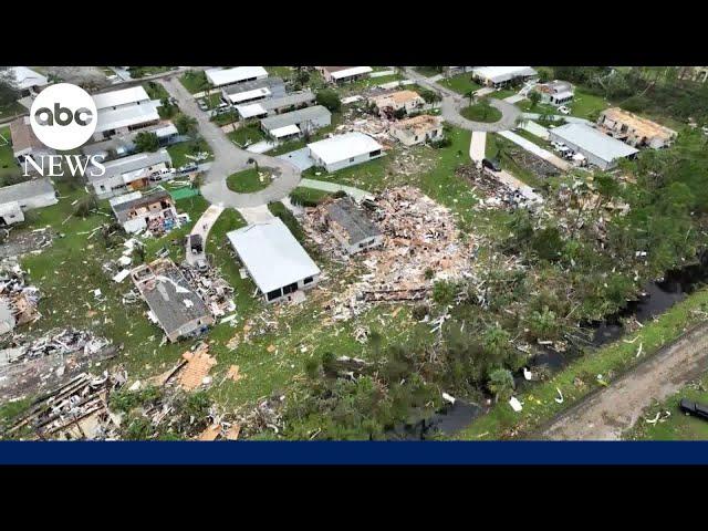 Hurricane Milton leaves death and destruction in its wake in Florida