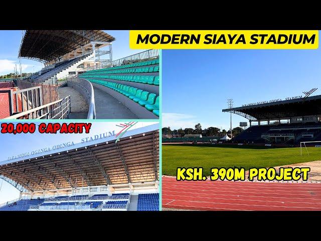 Kenya’s $3M Siaya Stadium with a 20,000 Seat Capacity