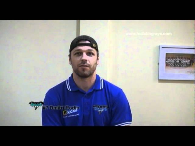 #7 Dmitri Rodin - Hull Stingrays 2011-2012