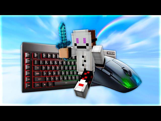 Keyboard + Mouse Sounds ASMR (Kone Pro) | Hypixel Bedwars