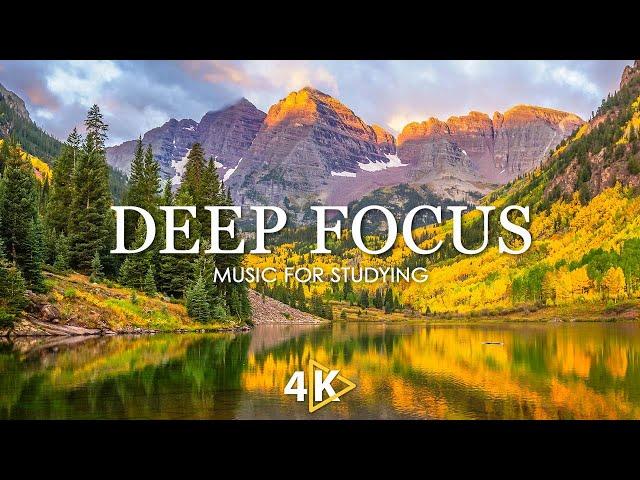 Work Music for Concentration - 12 Hours of Ambient Study Music to Concentrate #33