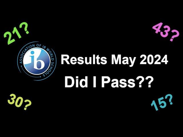 IB Results Reaction - May 2024