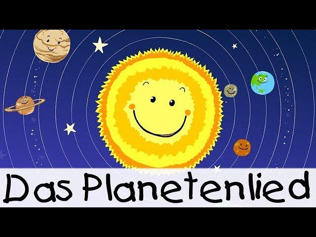  Das Planetenlied || Kinderlieder zum Lernen