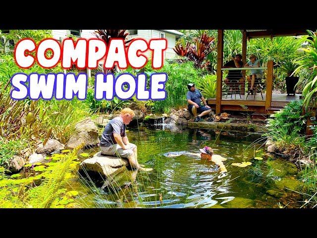 AUSTRALIAN SWIM POND with WETLAND FILTER