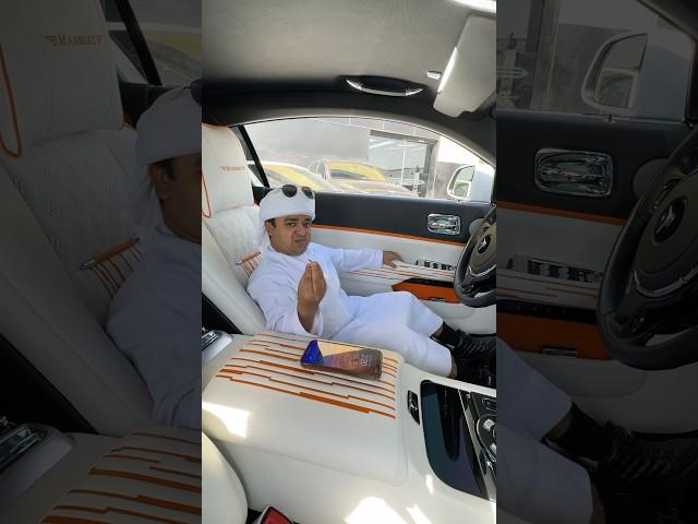 In Rolls Royce, there’s no need to rush  To rent Rolls Royce Contact us +971581073598 #rollsroyce