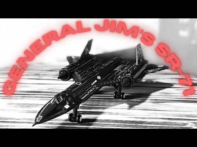 General Jim's SR 71 Blackbird #lego  #buildingblocks #sr71blackbird 1