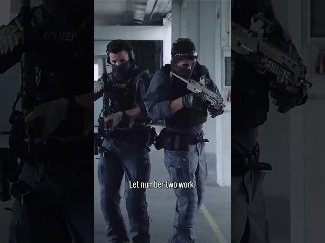Eli from Project Gecko teaches muzzle discipline and movement coordination in wingman CQB