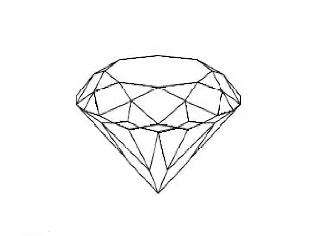 How to Draw a Diamond / Как нарисовать бриллиант