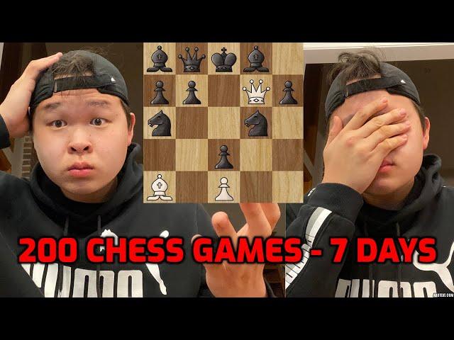 Playing 200 Chess Games in 1 Week
