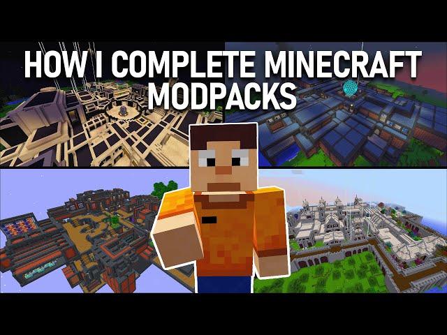 Staying Motivated Playing Modded Minecraft - A Journey Through My Worlds