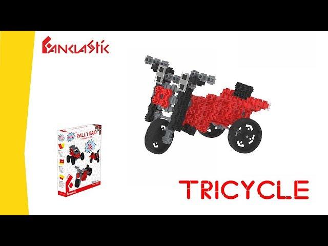 TRICYCLE - FANCLASTIC - 3D creative building set for children