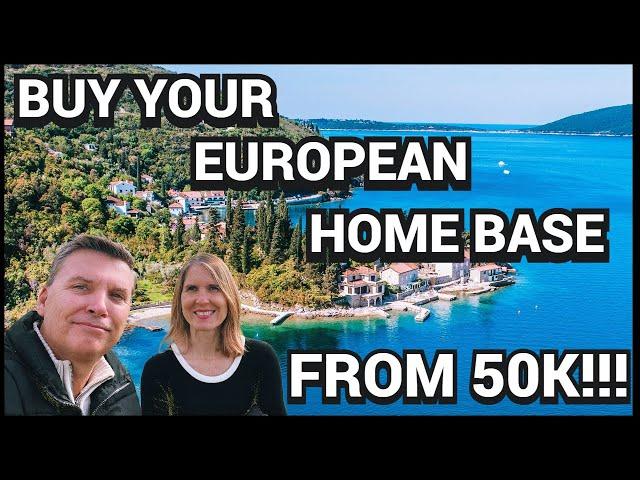 Affordable Montenegro Real Estate: Sea View Homes from $52k