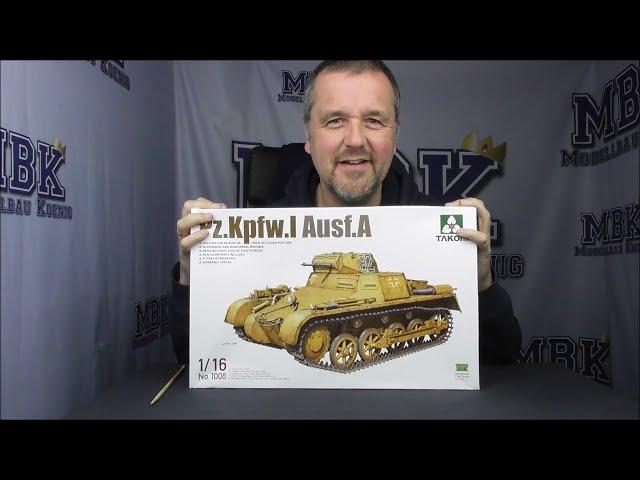 MBK builds #004 - 1:16 Panzer I Ausf.A - part 1 "The construction"