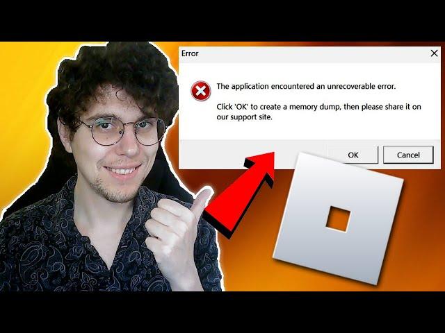 How To Fix Roblox Memory Dump Error PC
