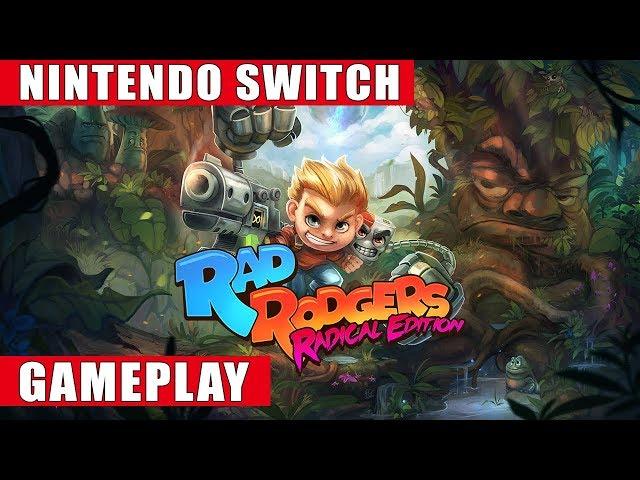 Rad Rodgers Radical Edition Nintendo Switch Gameplay