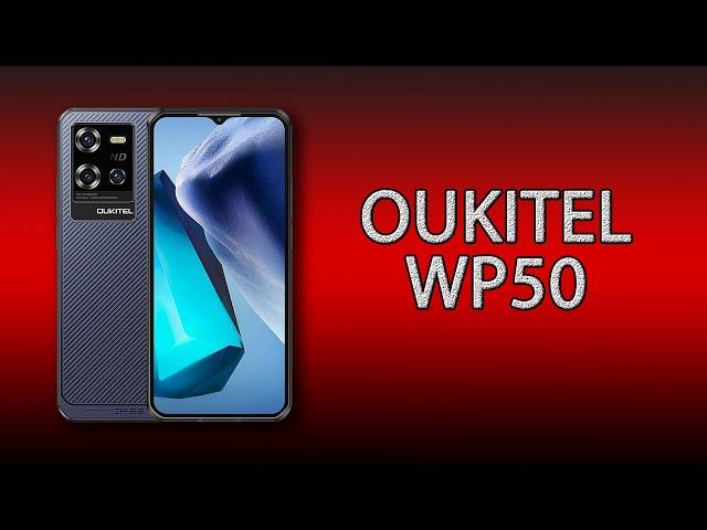 Oukitel WP50 - тонкий прогумований смартфон, який і захист має IP69K!