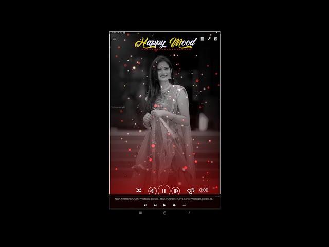 Avee Player Full Screen Wattsapp Status HD  No Password  Export Settings Hai #instagram #voiceadd