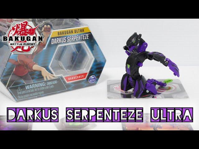 DARKUS SERPENTEZE ULTRA Single Pack | Battle Planet | BAKUGAN UNBOX