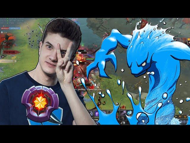 АЛОХА ВЗЯЛ В МИД МОРФА, ТАЩИТ ИГРУ СВОЕМУ КЕРРИ | DOTA 2 ALOHADANCE