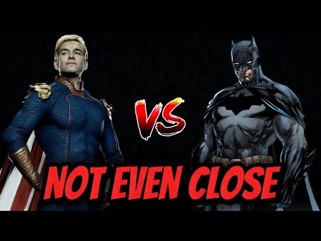 Batman vs Homelander isn’t close