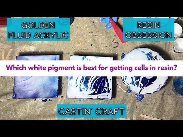 A comparison of different white pigments for getting cells in resin