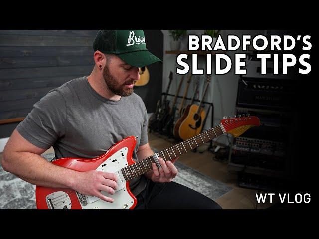 Slide into Bradford's Slide Tips // Plus a behind-the-scenes look at building song presets