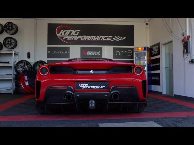 Ferrari 488 Pista Soundcheck