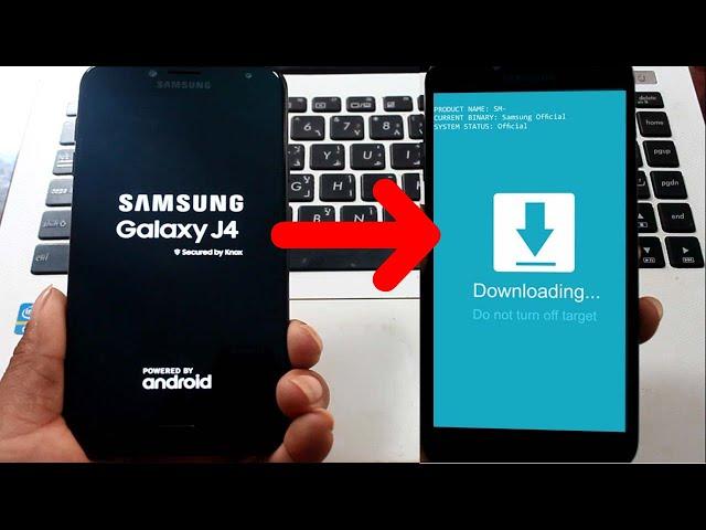 How To Enter Into Download Mode Samsung J4 SM-J400F Easy Step