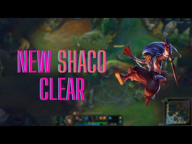 NEW Shaco Jungle Clear - Season 14 Fastest Clear!