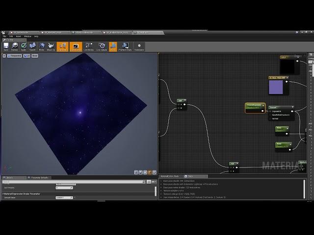 [VFX] Starfield Material