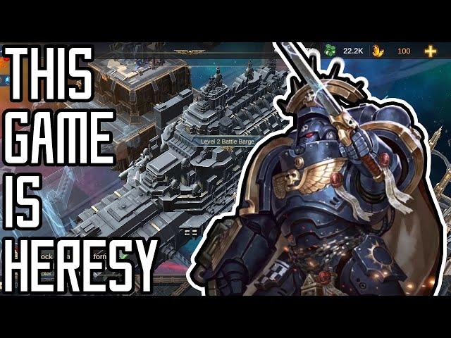 Warhammer 40k: Lost Crusade is Heresy