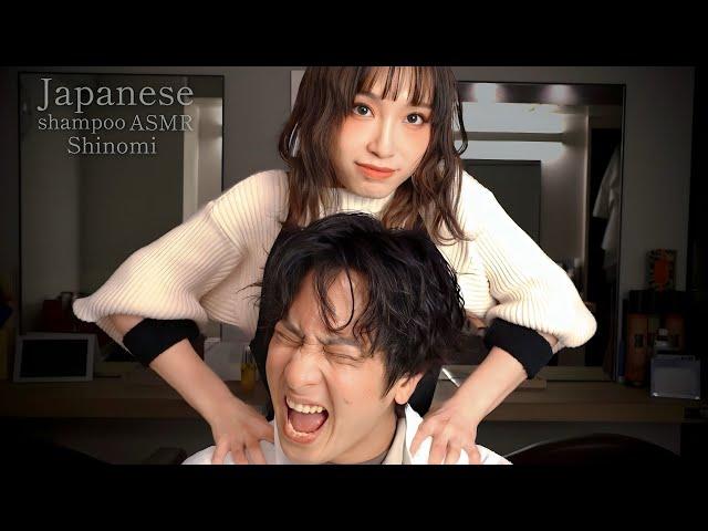 ASMR massage master Heal with shampoo, haircut, and massage/shinomi summary/good sleep asmr massage