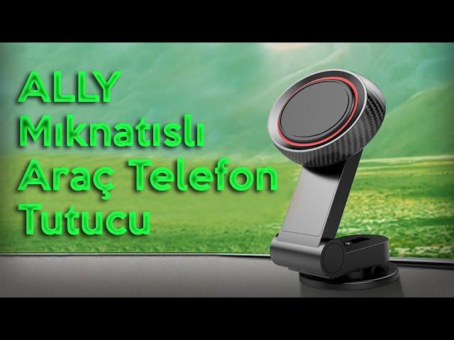 ALLY Mıknatıslı Araç Telefon Tutucu Cam ve Torpido Üstü