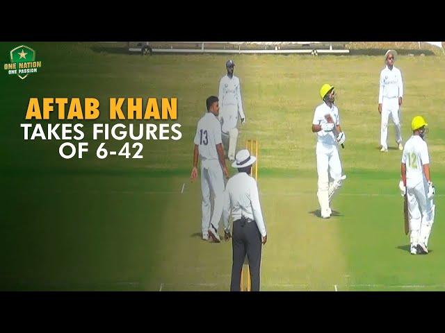 Aftab Khan takes figures of 6-42 | Karachi Blues vs Quetta | Quaid-e-Azam Trophy 2024-25