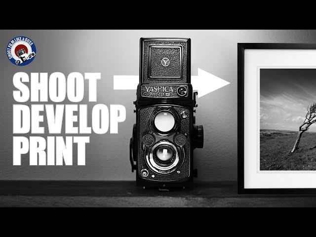 Easy way of Developing Black & White film and making the final print