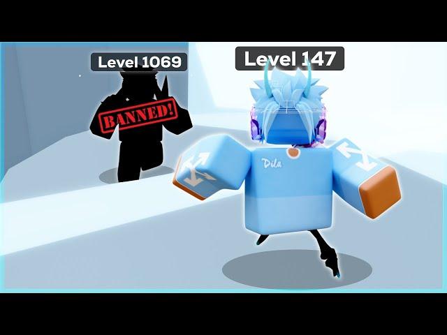 So I Raced The HIGHEST Level BANNED Players In Tower Of Hell... [ROBLOX]