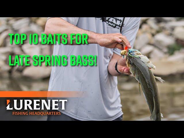Jason Christie's Top 10 Late Spring Bass Bait Picks - Top Picks & Tackle Tips