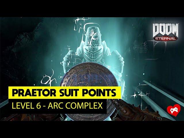 Arc Complex (level 6) - All Praetor Suit Tokens | DOOM Eternal