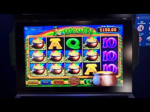 Respin 7's, Luck O' The Irish & Genie Jackpots Wishmaker. Betfred Bookies. UK Slots